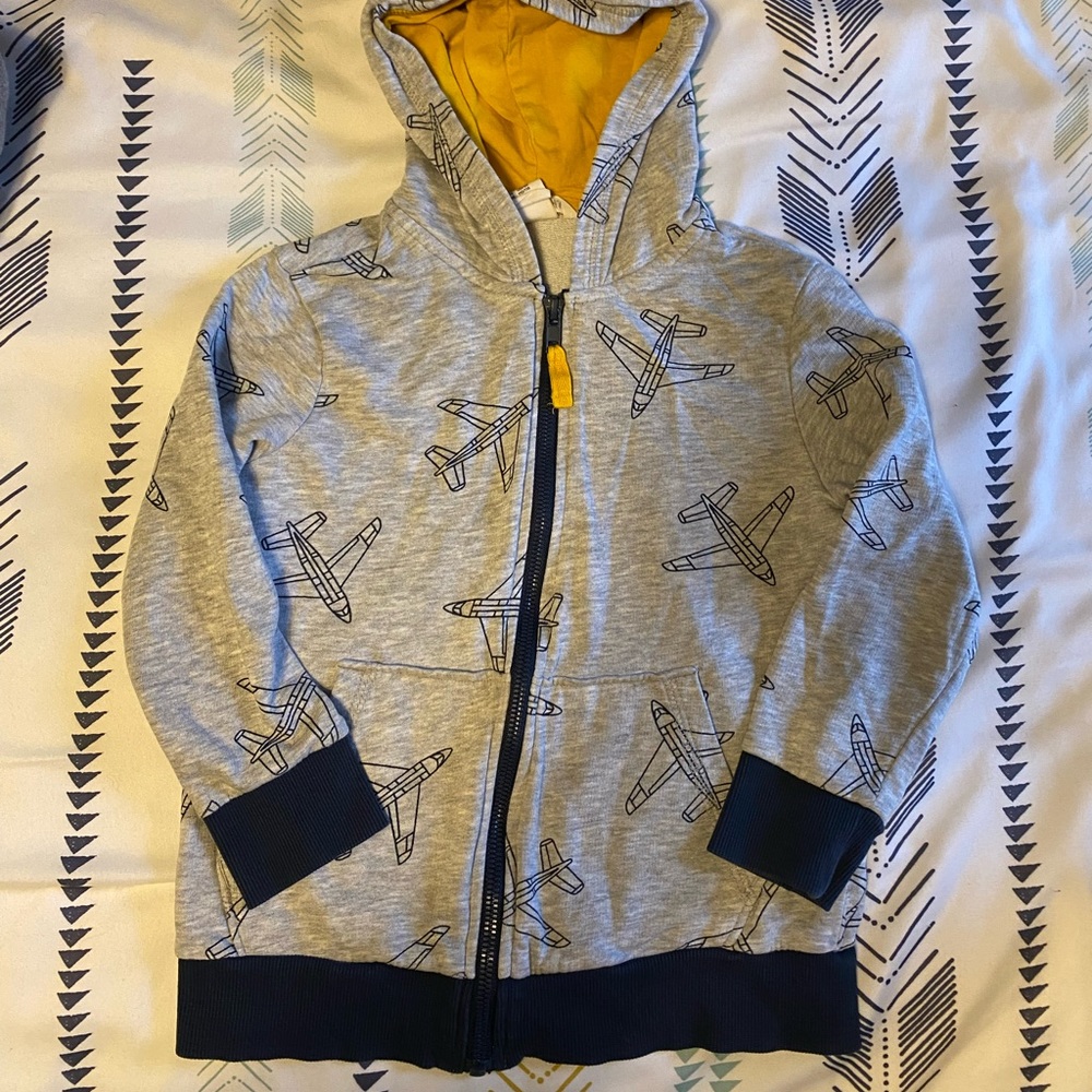 Boys airplane hoodie